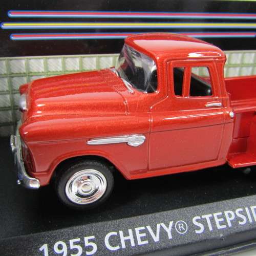 Motor Max American Classics 1955 Chevy Stepside pickup in original box - scale 1/43