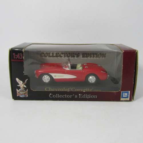 Road Signature die cast collection Chev Corvette 1957 on original box - scale 1/43