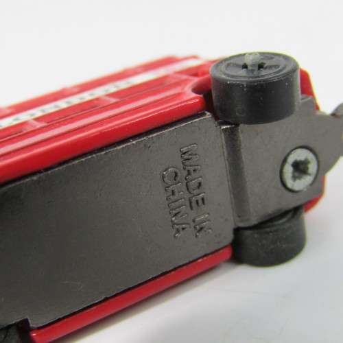 London Bus die-cast keyring holder