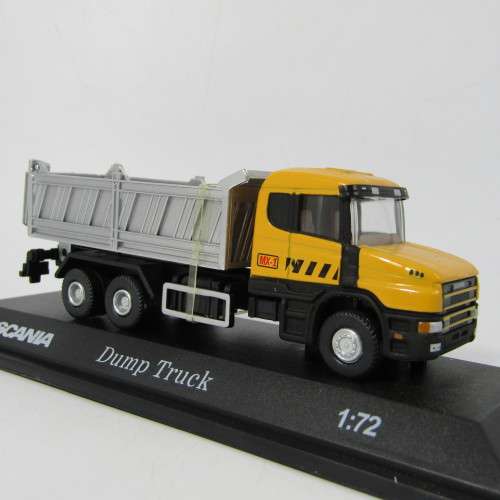 Automaxx Scania construction dump truck die-cast model in box - scale 1/72
