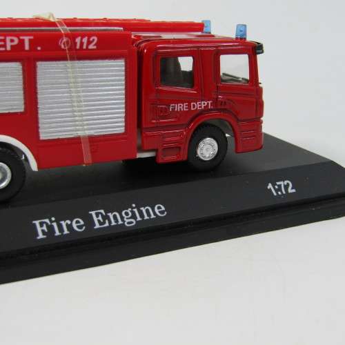 Automaxx Scania Fire Engine die-cast model in box - scale 1/72