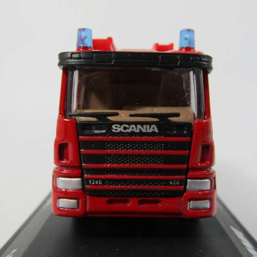Automaxx Scania Fire Engine die-cast model in box - scale 1/72