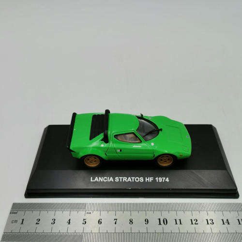 Edison 1974 Lancia Stratos HF die-cast model car - scale 1/43