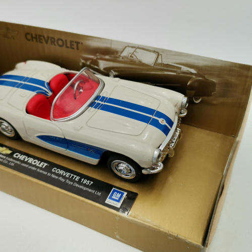 NewRay 1957 Chevrolet Corvette die-cast model car - scale 1/43