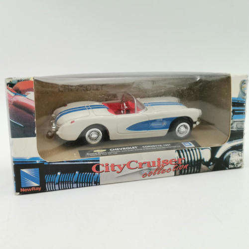 NewRay 1957 Chevrolet Corvette die-cast model car - scale 1/43