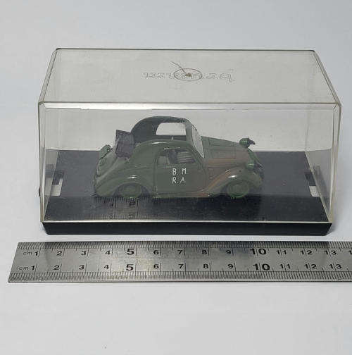 Brumm Simca 5 Military D-Day model car - Scale 1/43