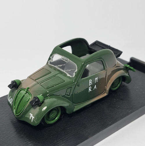 Brumm Simca 5 Military D-Day model car - Scale 1/43