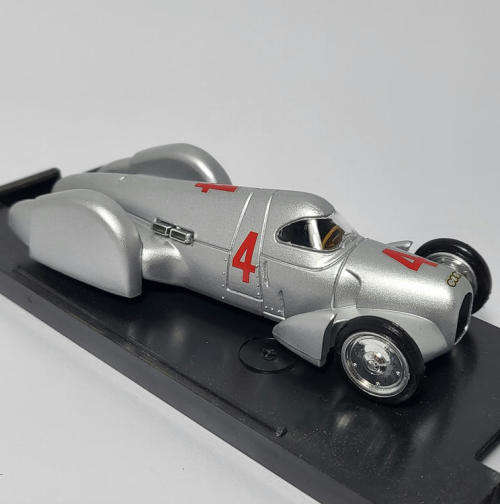 Brumm Auto Union Rekordwagen #4 die-cast racing model car - Scale 1/43