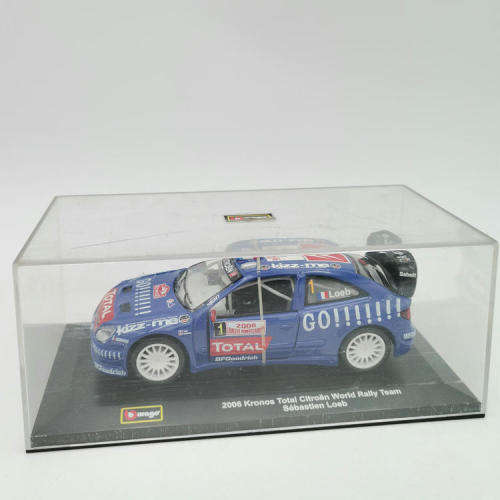 Bburago 2006 Kronos Total Citroen Worlds rally team die-cast model car - scale 1/32