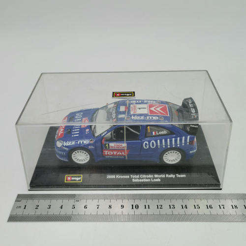 Bburago 2006 Kronos Total Citroen Worlds rally team die-cast model car - scale 1/32