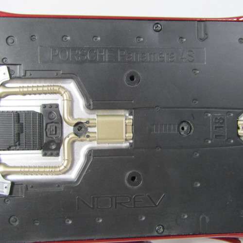 Norev Porsche Panamera 4s die-cast model car - mirrors repaired - scale 1/18