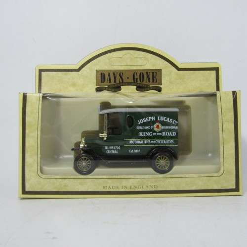 Lledo Days Gone 1920 Ford Model T van - Joseph Lucas Ltd. advertising model car in box