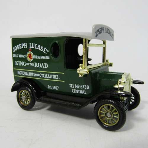 Lledo Days Gone 1920 Ford Model T van - Joseph Lucas Ltd. advertising model car in box
