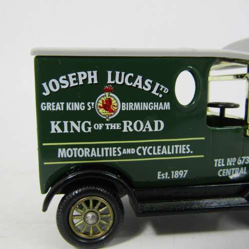 Lledo Days Gone 1920 Ford Model T van - Joseph Lucas Ltd. advertising model car in box