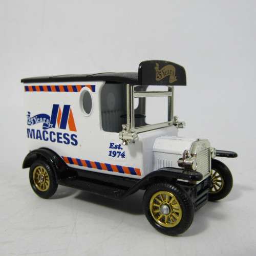 Lledo 1920 Ford Model T van - MACCESS 25 Years promotional model car in box