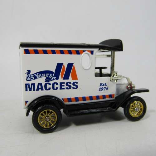 Lledo 1920 Ford Model T van - MACCESS 25 Years promotional model car in box