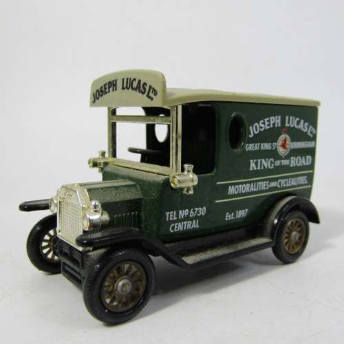 Lledo 1920 Ford Model T van - Joseph Lucas Ltd. promotional model car in box