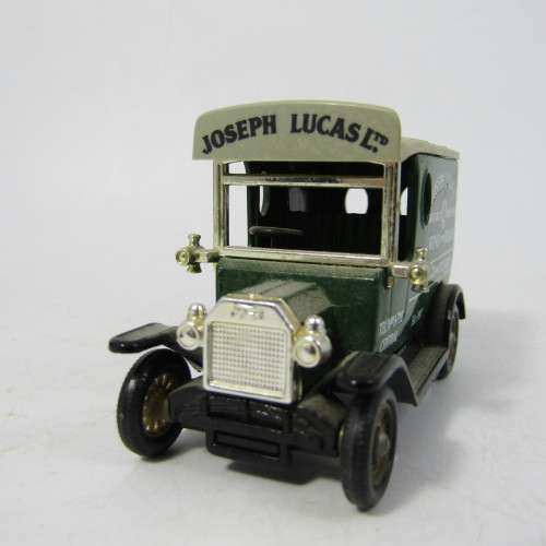 Lledo 1920 Ford Model T van - Joseph Lucas Ltd. promotional model car in box
