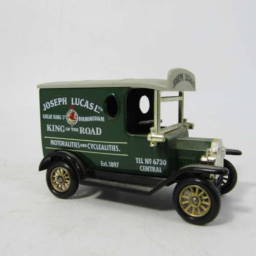 Lledo 1920 Ford Model T van - Joseph Lucas Ltd. promotional model car in box