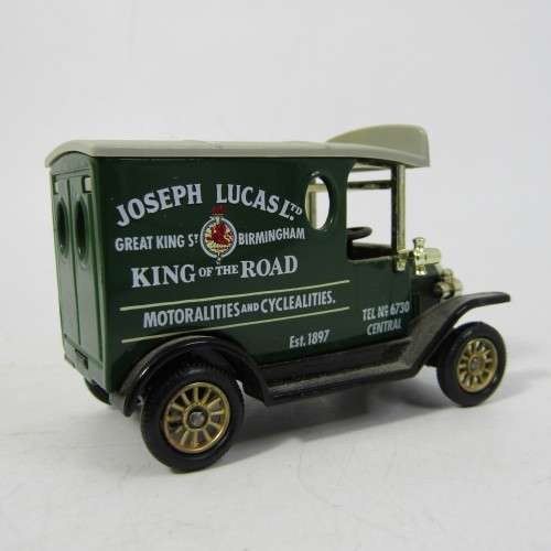 Lledo 1920 Ford Model T van - Joseph Lucas Ltd. promotional model car in box