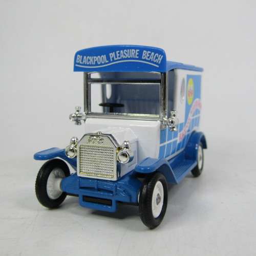 Lledo 1920 Ford Model T van - Blackpool pleasure beach promotional model car in box
