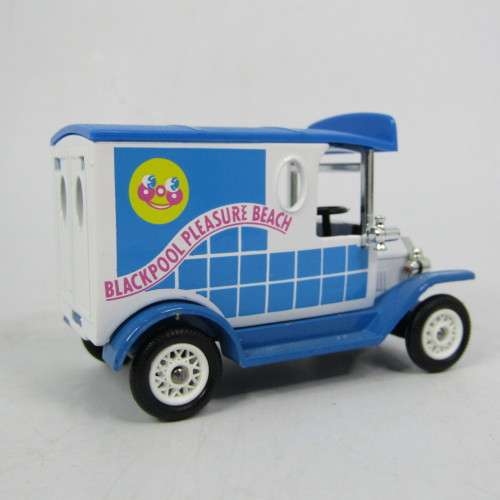 Lledo 1920 Ford Model T van - Blackpool pleasure beach promotional model car in box