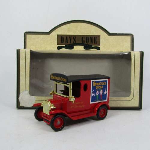 Lledo 1920 Ford Model T van - Rowntree`s Cocoa promotional model car in box