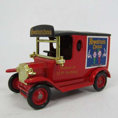 Lledo 1920 Ford Model T van - Rowntree`s Cocoa promotional model car in box