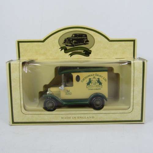 Lledo 1920 Ford Model T van - Cotteswold Dairy Ltd. promotional model car in box