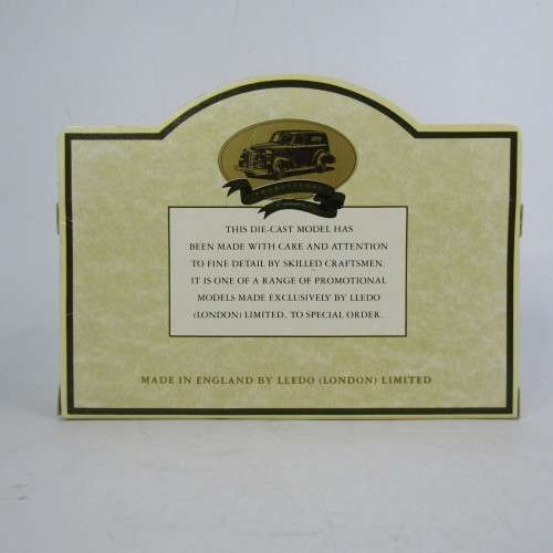 Lledo 1920 Ford Model T van - News of the World promotional model car in box
