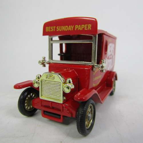 Lledo 1920 Ford Model T van - News of the World promotional model car in box