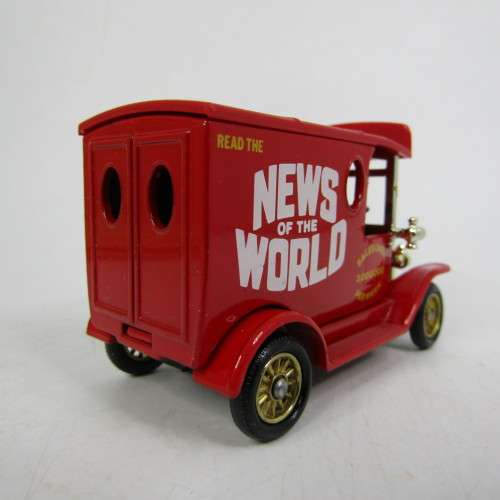 Lledo 1920 Ford Model T van - News of the World promotional model car in box