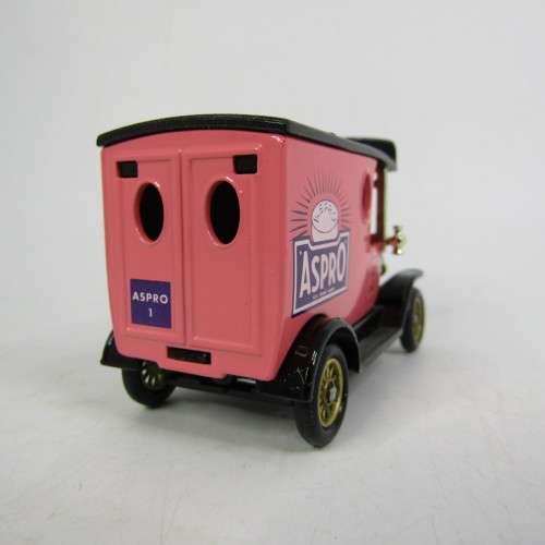 Lledo 1920 Ford Model T van - Aspro promotional model car in box