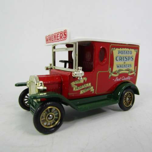 Lledo 1920 Ford Model T van - Potato Crisps by Walkers promotional model car in box