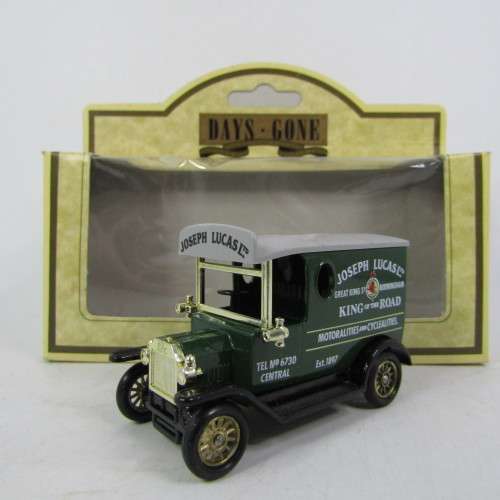 Lledo Days Gone 1920 Ford Model T van -  Joseph Lucas Ltd. model car in box