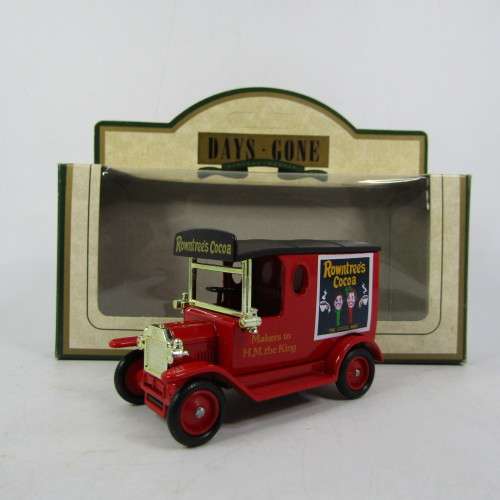 Lledo Days Gone 1920 Ford Model T van -  Rowntree`s Cocoa advertising model car in box