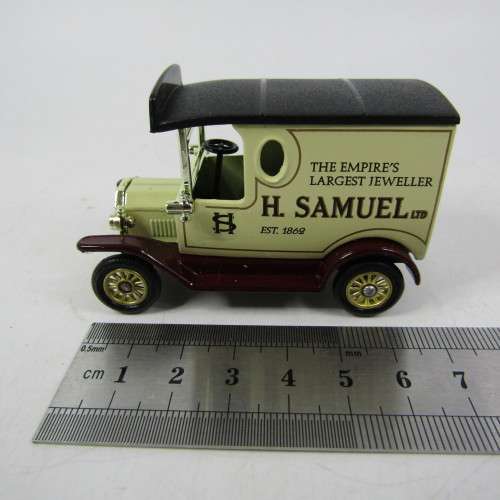 Lledo 1920 Ford Model T van -  H. Samuel Jewellery promotional model car in box