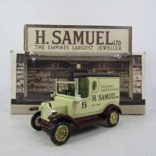 Lledo 1920 Ford Model T van -  H. Samuel Jewellery promotional model car in box