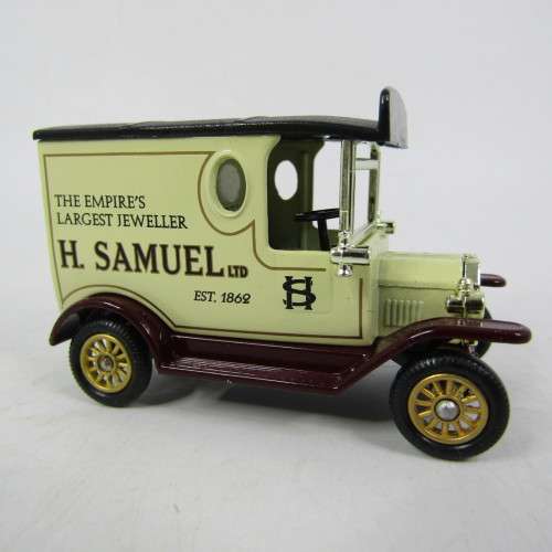 Lledo 1920 Ford Model T van -  H. Samuel Jewellery promotional model car in box