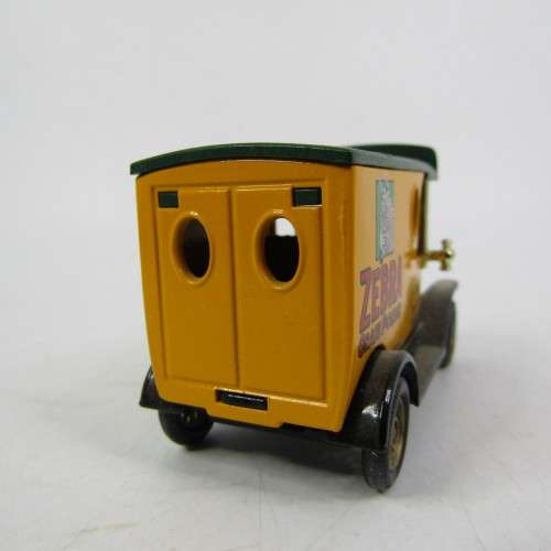 Lledo Days Gone 1920 Ford Model T van - Zebra Grate Polish promotional model car in box