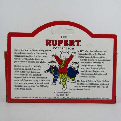 Lledo The Rupert Collection 1920 Ford Model T van -  Little Lodt Bear model car in box