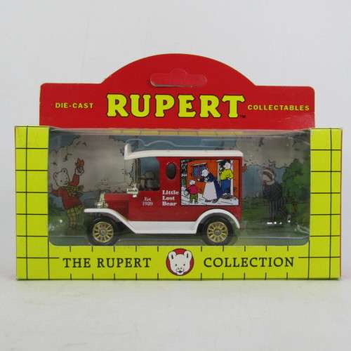 Lledo The Rupert Collection 1920 Ford Model T van -  Little Lodt Bear model car in box