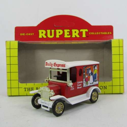 Lledo The Rupert Collection 1920 Ford Model T van -  Little Lodt Bear model car in box