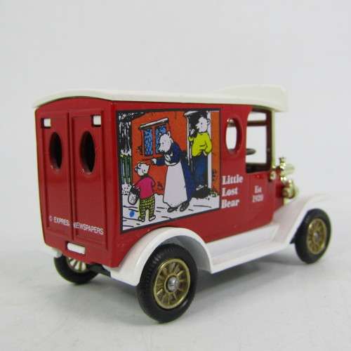 Lledo The Rupert Collection 1920 Ford Model T van -  Little Lodt Bear model car in box
