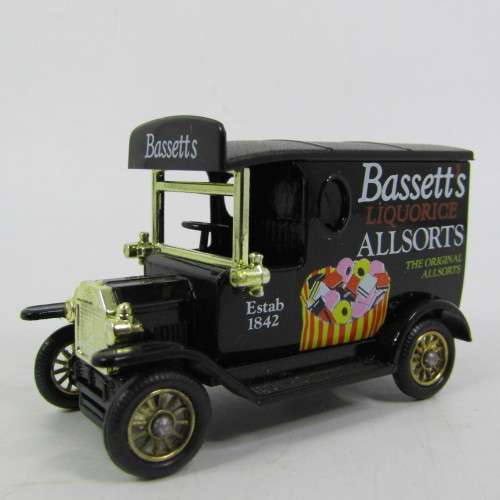 Lledo 1920 Ford Model T van - Bassets Liquorice allsorts promotional model car in box