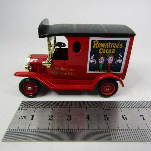 Lledo 1920 Ford Model T van - Rowntree`s Cocoa promotional model car in box