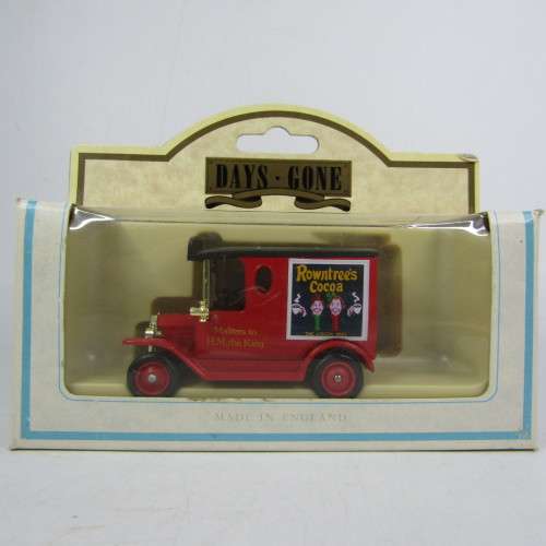 Lledo 1920 Ford Model T van - Rowntree`s Cocoa promotional model car in box