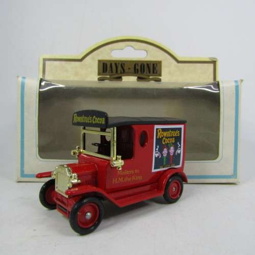 Lledo 1920 Ford Model T van - Rowntree`s Cocoa promotional model car in box