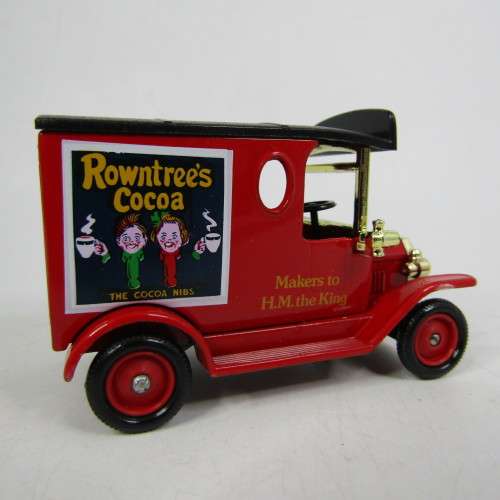 Lledo 1920 Ford Model T van - Rowntree`s Cocoa promotional model car in box