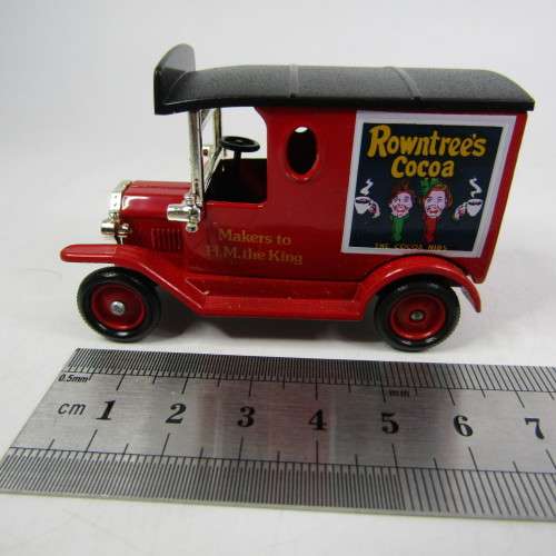 Lledo 1920 Ford Model T van - Rowntree`s Cocoa promotional model car in box